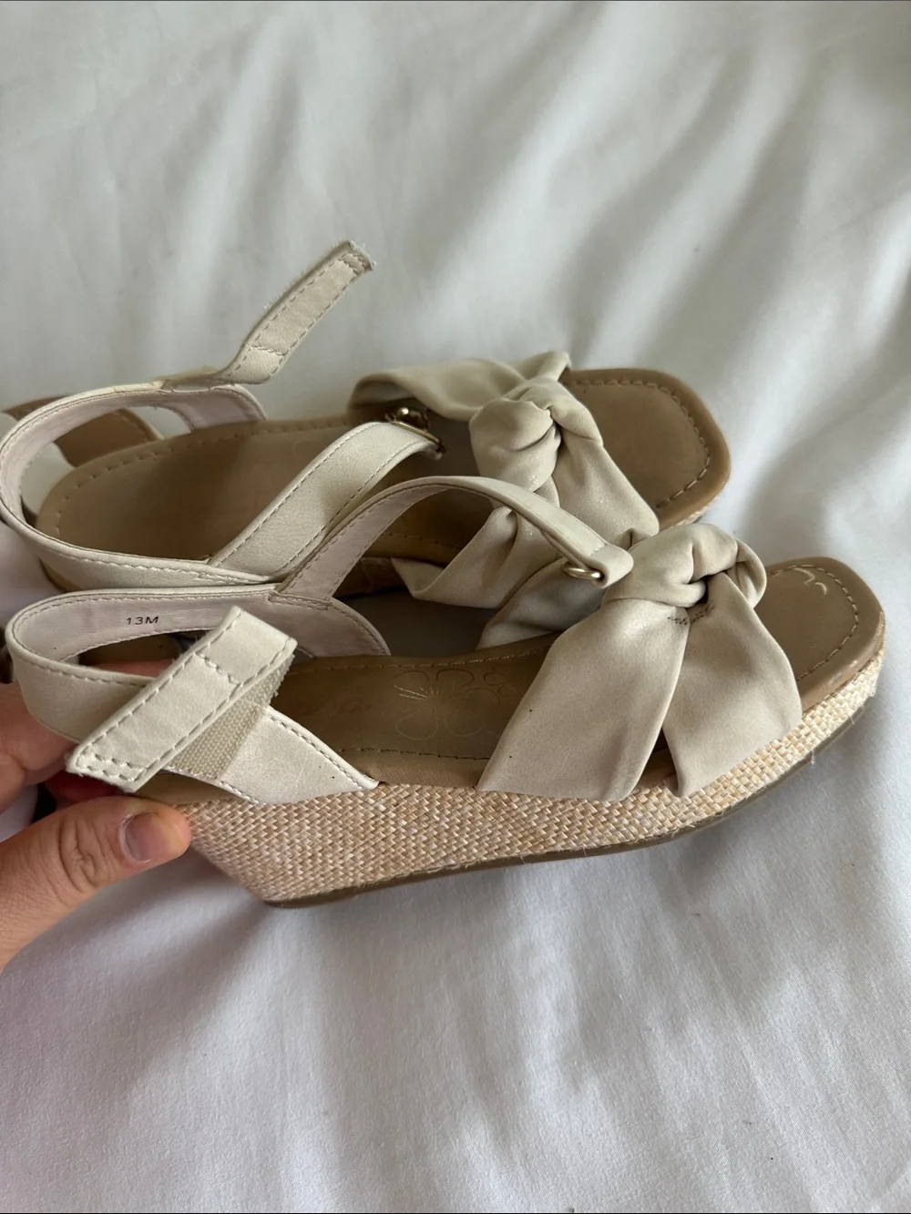 Bundle 2 pairs Girls Sandals size 13T